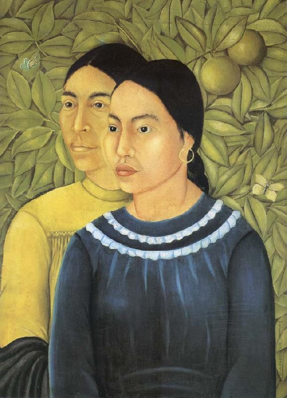 Frida Kahlo Two Women
